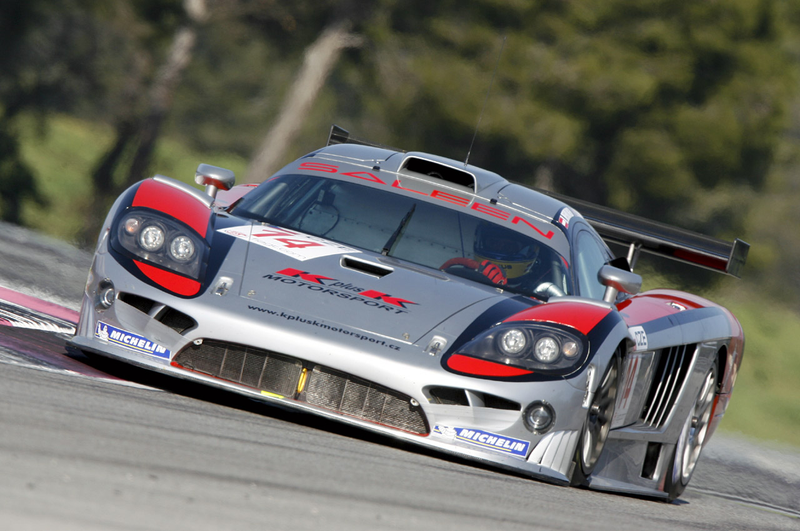 Illustration for article titled 2009 FIA GT Racers Trot Out For Spring Testing In France